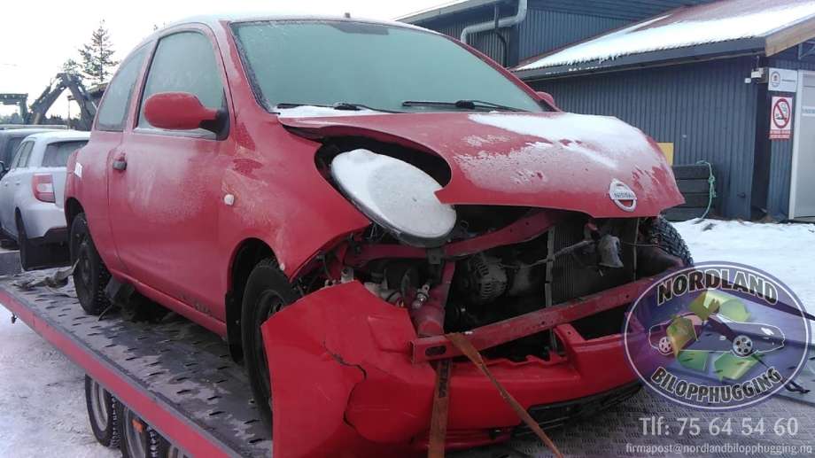 Nissan Micra 2003-2010 (K12) (K12), Motorkode: CR10, Girkassekode: 