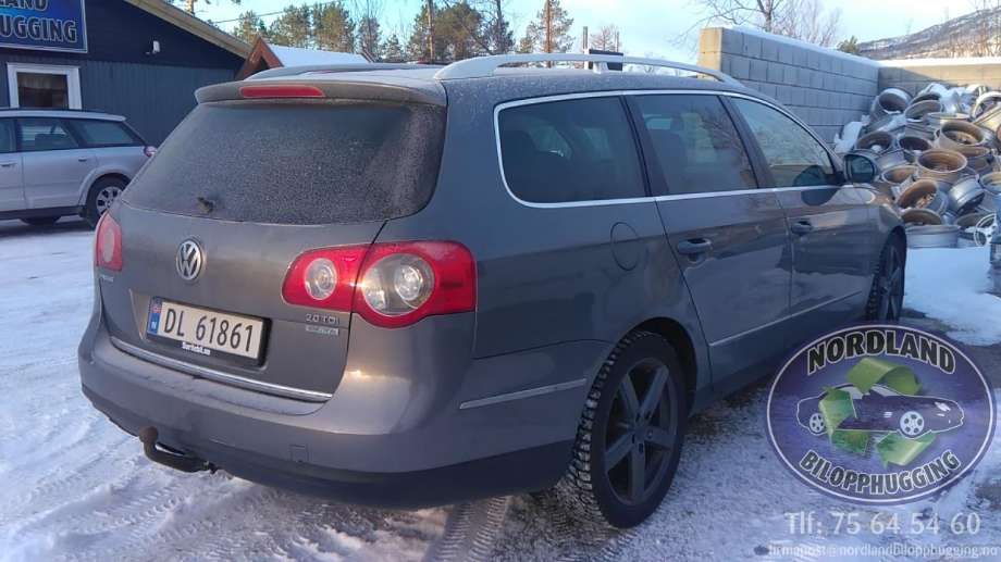 VW Passat 2005-2010 (B6) delebil , Motorkode: BKP, Girkassekode: 