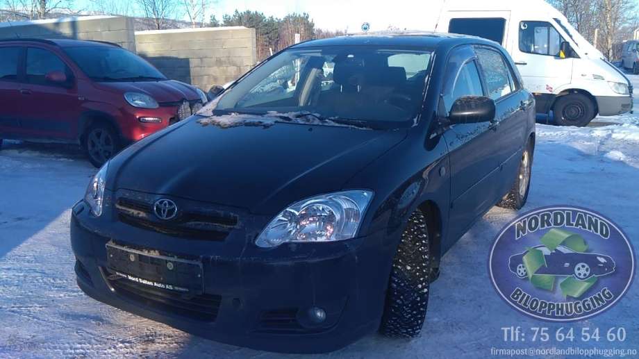 Toyota Corolla 2002-2007 delebil , Motorkode: 1ND-TV, Girkassekode: 