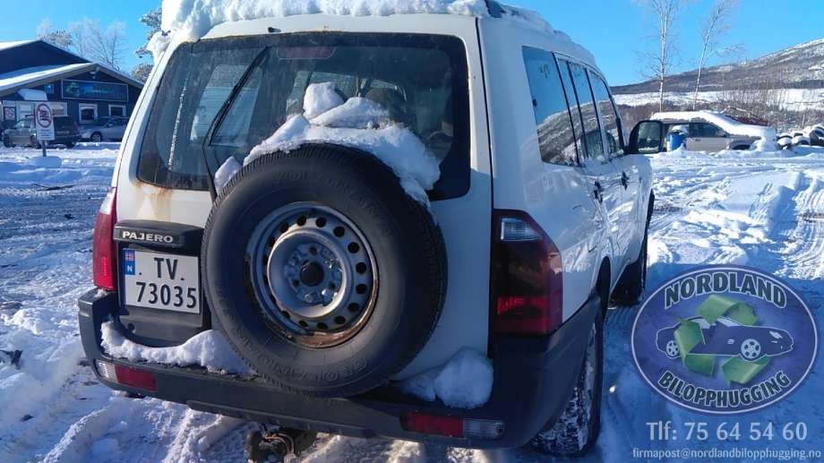 Mitsubishi Pajero 2000-2006 (Type III) delebil , Motorkode: , Girkassekode: 
