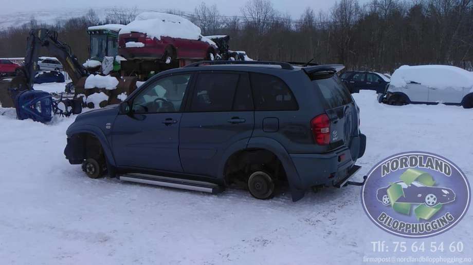 Toyota RAV4, 2000-2006 (Type II)  delebil , Motorkode: 1CD-FTV