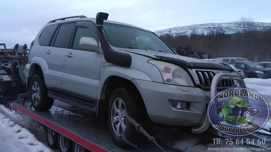 Toyota Land Cruiser 120, 2002-2009  delebil , Motorkode: 1KD-FTV