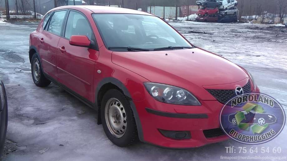 Mazda 3 2003-2005 (Type I, Fase 1) , Motorkode: Z6, Girkassekode: 
