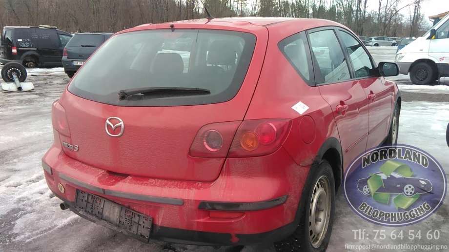 Mazda 3 2003-2005 (Type I, Fase 1) , Motorkode: Z6, Girkassekode: 