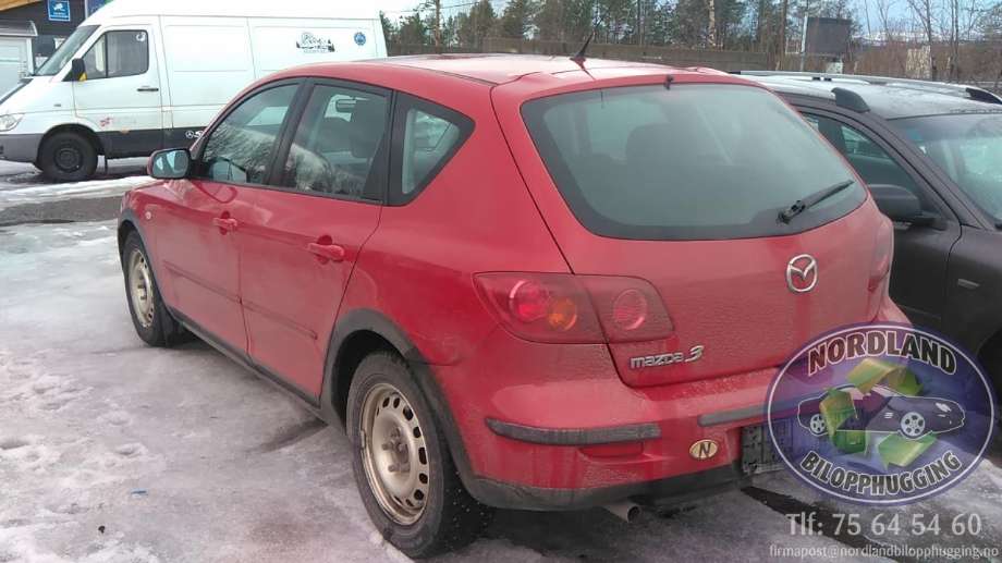 Mazda 3 2003-2005 (Type I, Fase 1) , Motorkode: Z6, Girkassekode: 