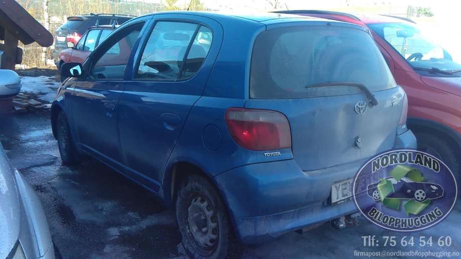 Toyota Yaris, 1999-2003 (Type I, Fase 1)  delebil , Motorkode: 1SZ-FE