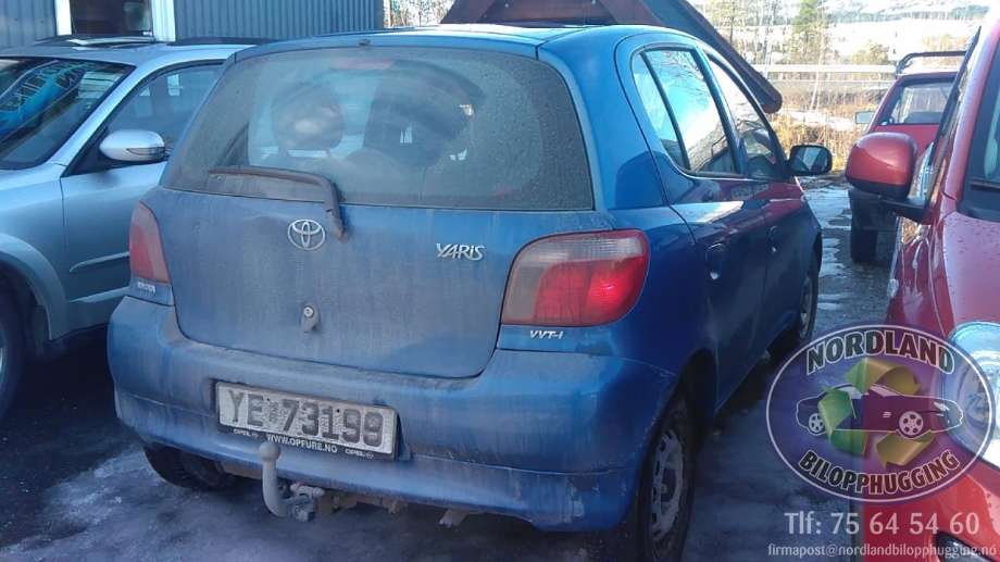 Toyota Yaris 1999-2003 (Type I, Fase 1) delebil , Motorkode: 1SZ-FE, Girkassekode: 