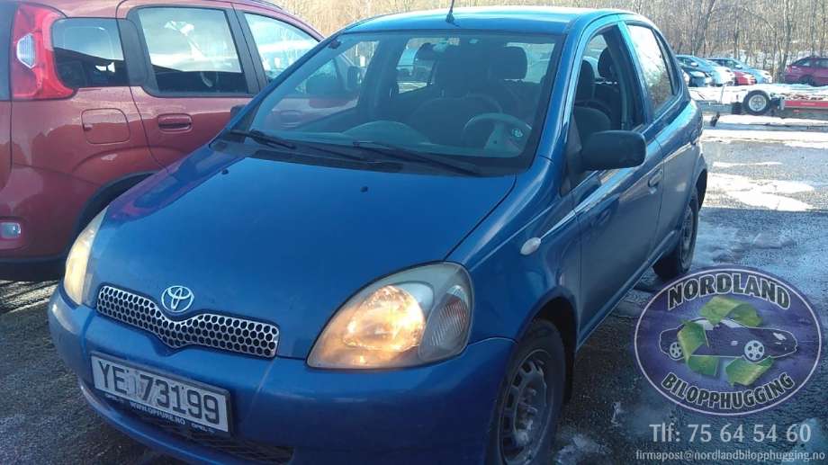 Toyota Yaris 1999-2003 (Type I, Fase 1) delebil , Motorkode: 1SZ-FE, Girkassekode: 