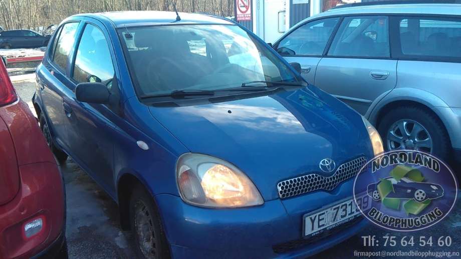 Toyota Yaris 1999-2003 (Type I, Fase 1) delebil , Motorkode: 1SZ-FE, Girkassekode: 