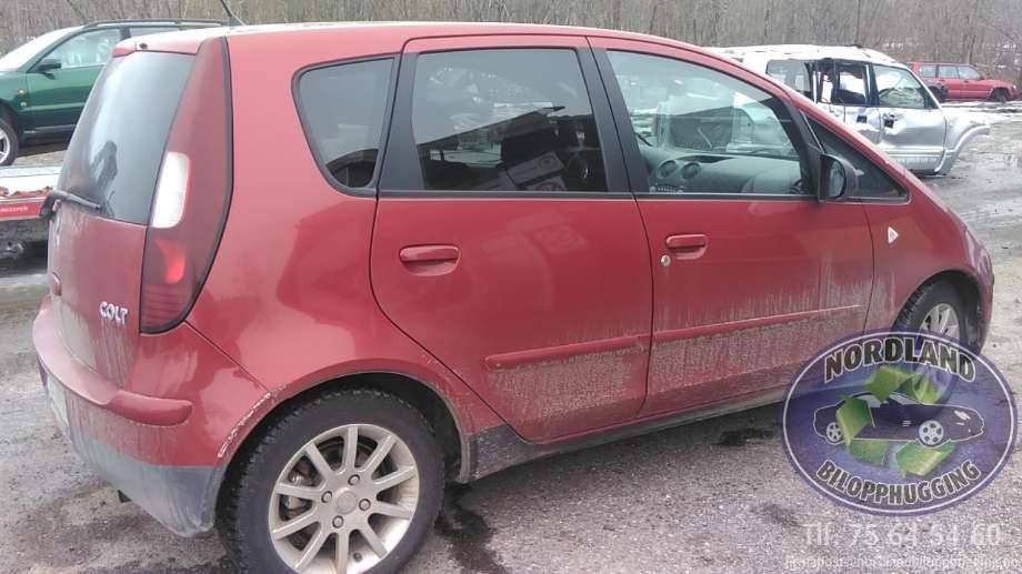 Mitsubishi Colt 2004-2008 (Type VII, Fase 1) , Motorkode: 134910, Girkassekode: