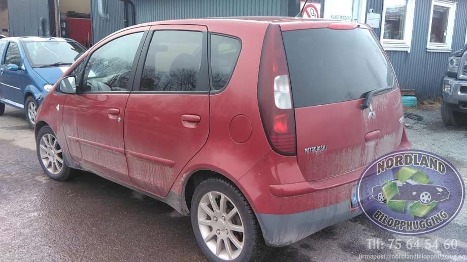 Mitsubishi Colt 2004-2008 (Type VII, Fase 1) , Motorkode: 134910, Girkassekode: