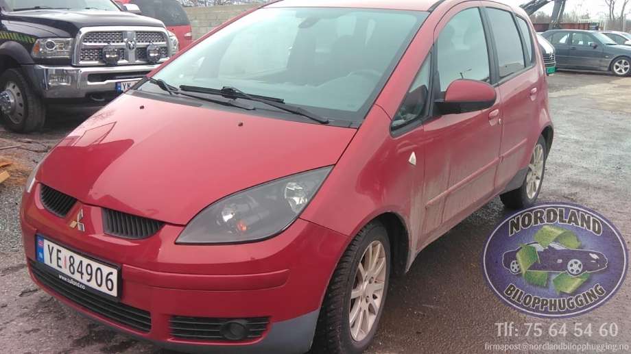 Mitsubishi Colt 2004-2008 (Type VII, Fase 1) , Motorkode: 134910, Girkassekode:
