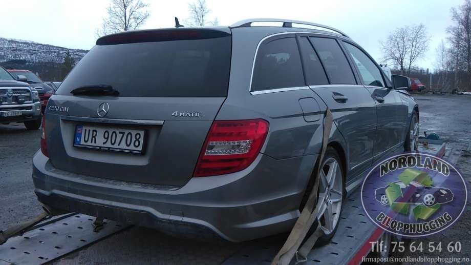 Mercedes C-Klasse 2011-2014 (Fase 2) (W204) (W204), Motorkode: 651912, Girkassekode: 72296505334023