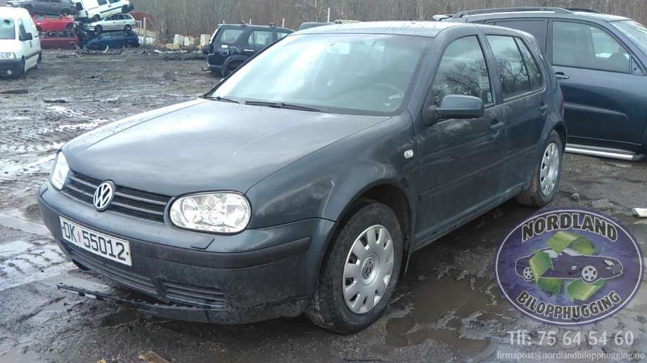 VW Golf IV, 1998-2003  delebil , Motorkode: BFQ