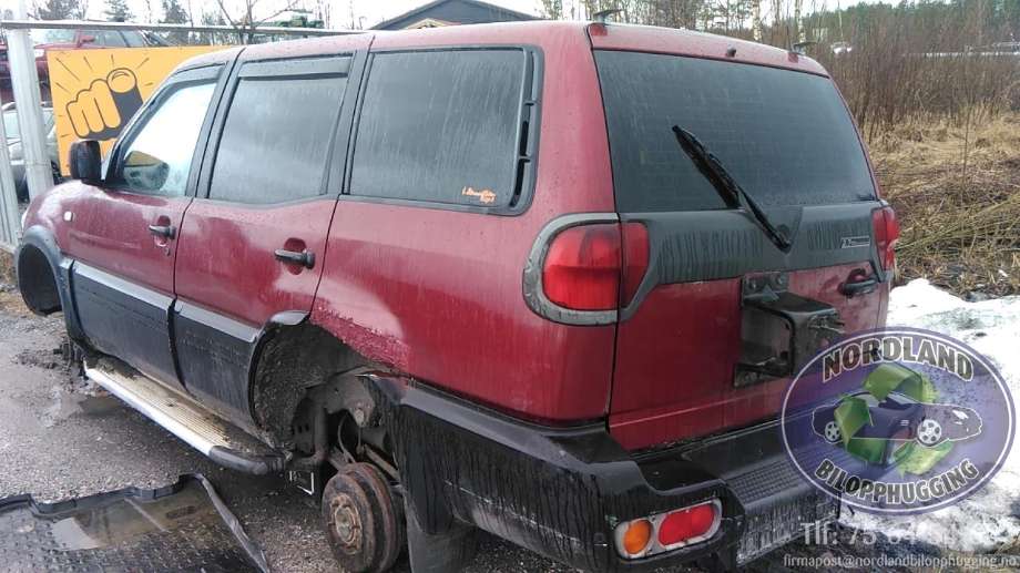 Nissan Terrano 2000-2004 (Fase 3) (R20) delebil , Motorkode: , Girkassekode: 
