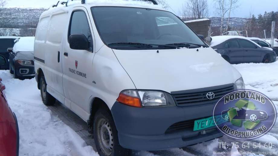 Toyota Hiace, 2001-2006 (Fase 2)  delebil , Motorkode: 2KD-FTV