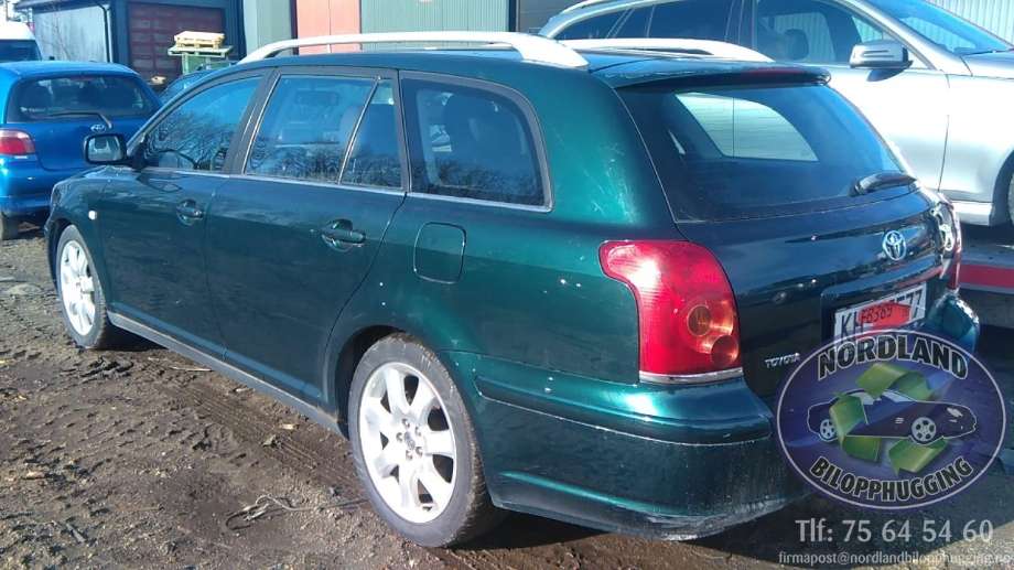 Toyota Avensis 2003-2008 (Type II) delebil , Motorkode: 3ZZ-FE, Girkassekode: 