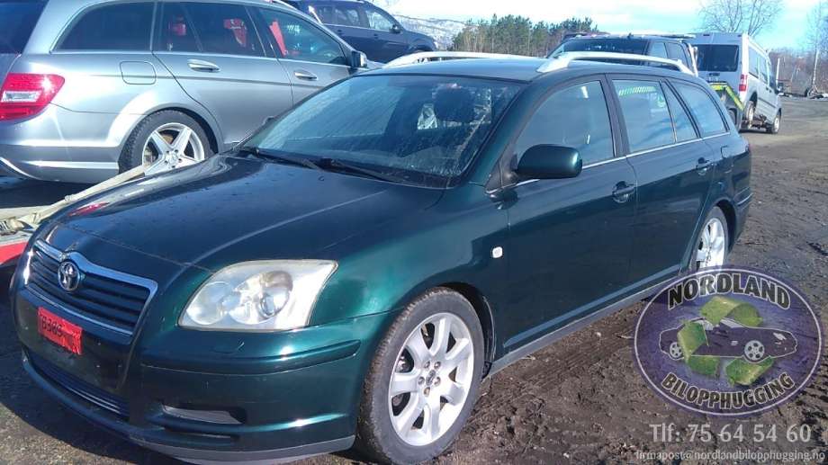 Toyota Avensis 2003-2008 (Type II) delebil , Motorkode: 3ZZ-FE, Girkassekode: 