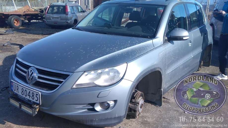VW Tiguan, 2007-2011 (Type I, Fase 1)  delebil , Motorkode: CBA