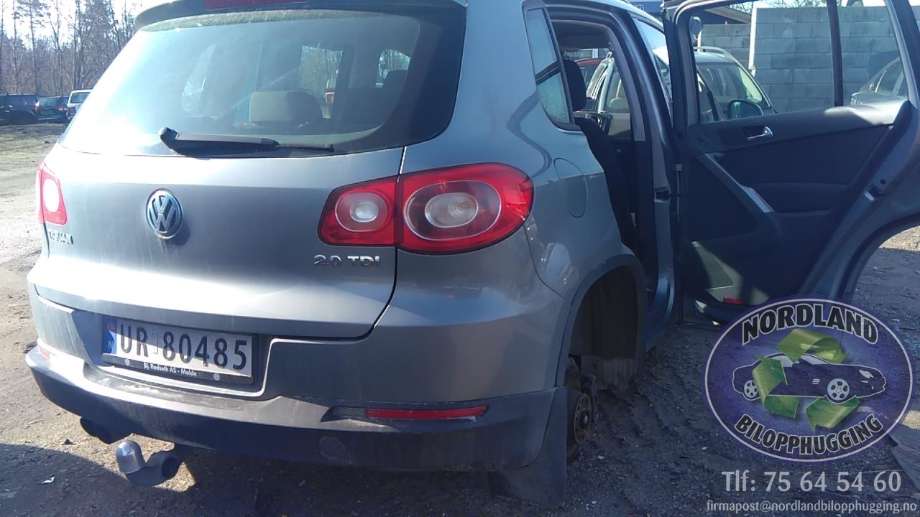 VW Tiguan 2007-2011 (Type I, Fase 1) , Motorkode: CBA, Girkassekode: 