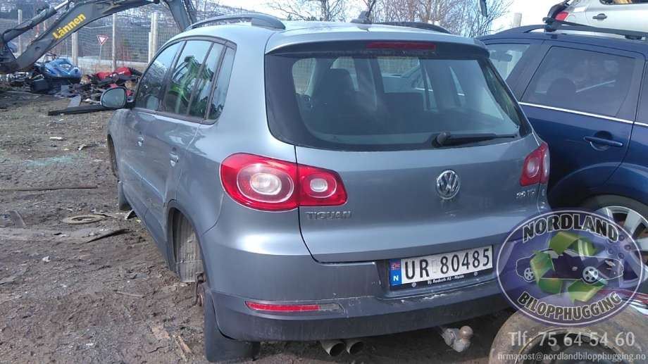 VW Tiguan 2007-2011 (Type I, Fase 1) , Motorkode: CBA, Girkassekode: 