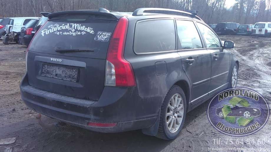 Volvo V50 2007-2012 (Fase 2) delebil , Motorkode: D4162T, Girkassekode: 
