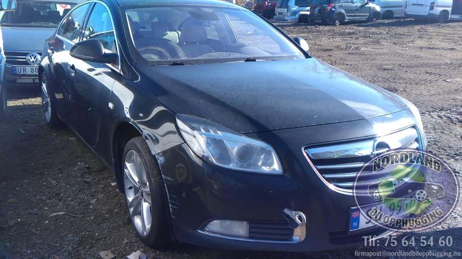 Opel Insignia A 2009-2014 , Motorkode: A20DTH, Girkassekode: 