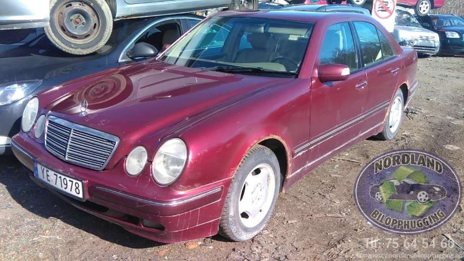 Mercedes E-Klasse 2000-2002 (Fase 2) (W210) delebil , Motorkode: 611 961, Girkassekode: 