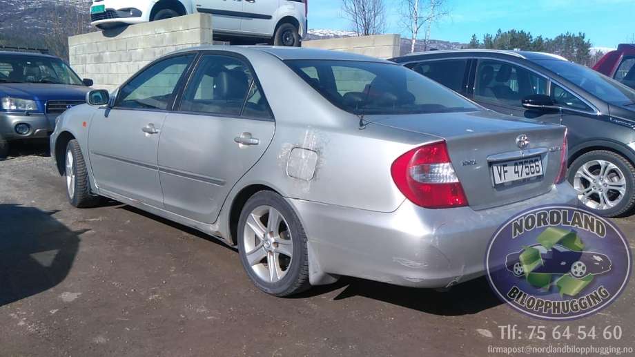 Toyota Camry 2001-->> , Motorkode: 2AZ-FE, Girkassekode: 