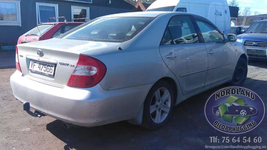Toyota Camry 2001-->> , Motorkode: 2AZ-FE, Girkassekode: 