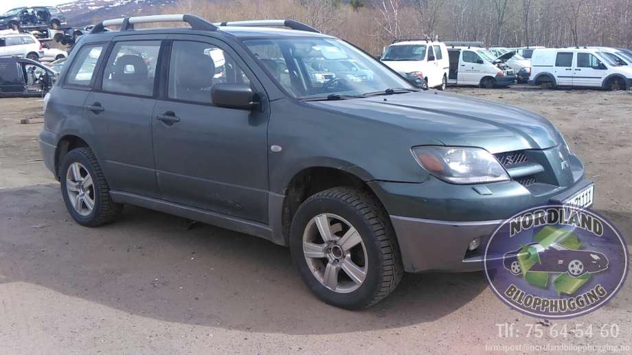 Mitsubishi Outlander, 2003-2006 (Type I)  delebil , Motorkode: 4G63