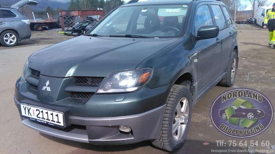 Mitsubishi Outlander 2003-2006 (Type I) , Motorkode: 4G63, Girkassekode: 