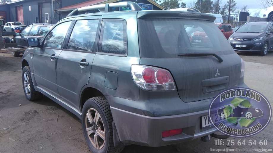 Mitsubishi Outlander 2003-2006 (Type I) , Motorkode: 4G63, Girkassekode: 