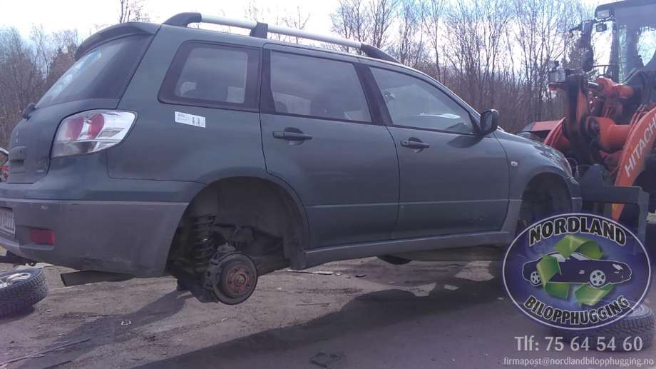 Mitsubishi Outlander 2003-2006 (Type I) , Motorkode: 4G63, Girkassekode: 