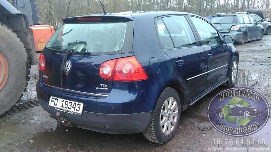 VW Golf V, Combi, 2003-2008  delebil , Motorkode: BKC