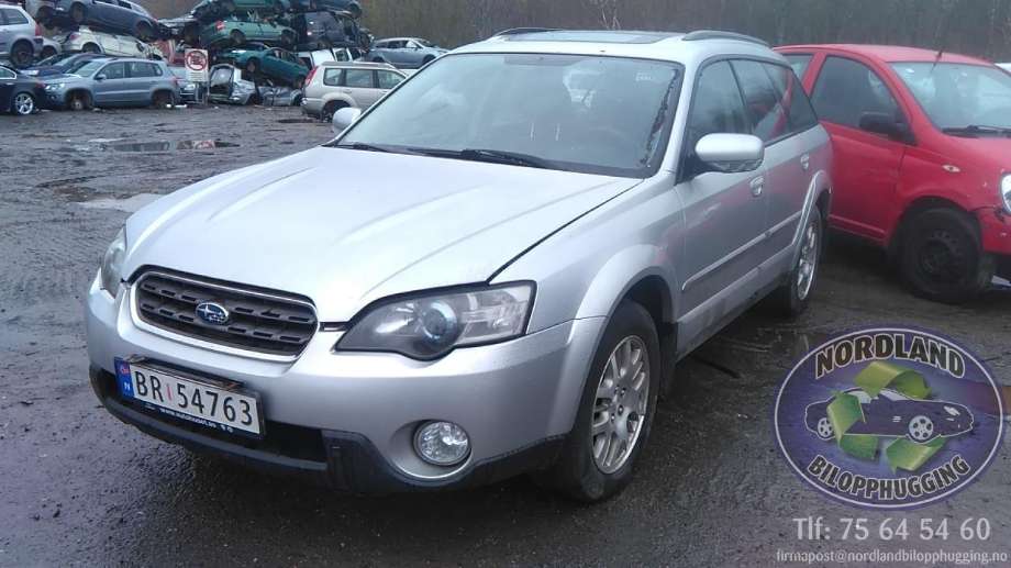 Subaru Legacy, 2003-2007 (Type IV, Fase 1)  delebil , Motorkode: EJ25