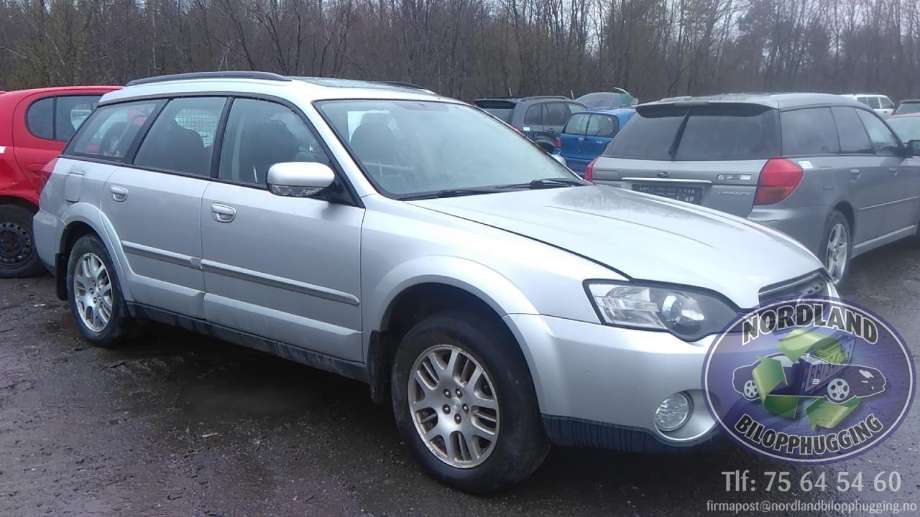 Subaru Legacy 2003-2007 (Type IV, Fase 1) delebil , Motorkode: EJ25, Girkassekode: 
