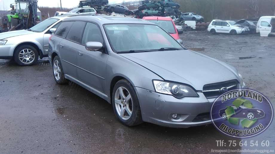 Subaru Legacy 2003-2007 (Type IV, Fase 1) delebil , Motorkode: EJ20, Girkassekode: 