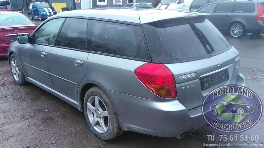 Subaru Legacy 2003-2007 (Type IV, Fase 1) delebil , Motorkode: EJ20, Girkassekode: 