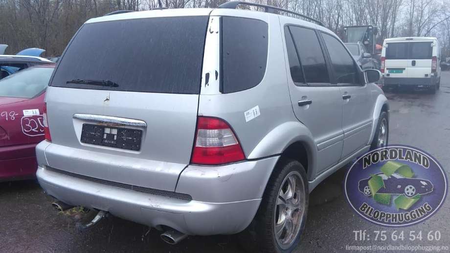 Mercedes ML 1997-2005 (W163) (W163), Motorkode: 628 963, Girkassekode: 
