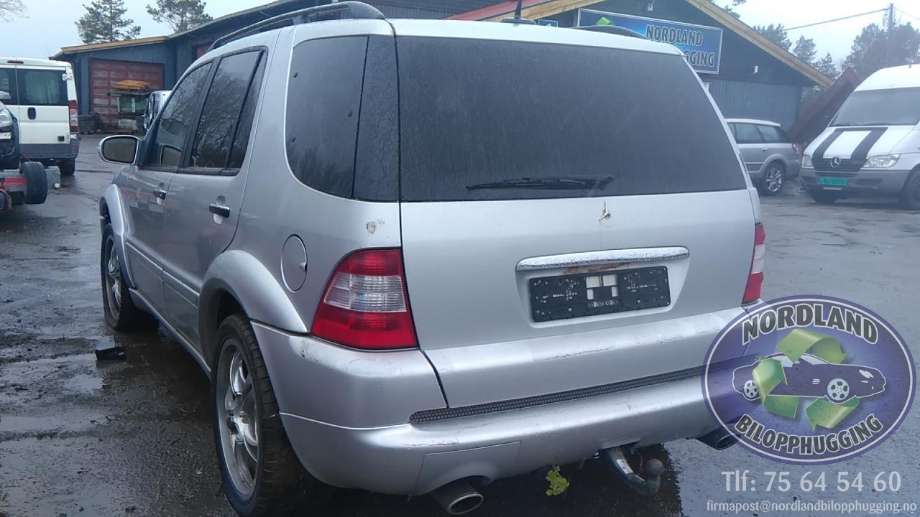 Mercedes ML 1997-2005 (W163) (W163), Motorkode: 628 963, Girkassekode: 