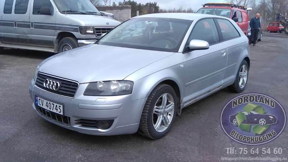 Audi A3 2003-2008 (Type II, Fase 1) delebil , Motorkode: BGU, Girkassekode: 