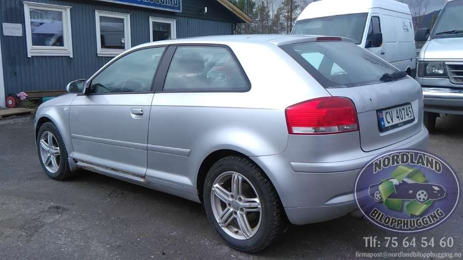 Audi A3 2003-2008 (Type II, Fase 1) delebil , Motorkode: BGU, Girkassekode: 