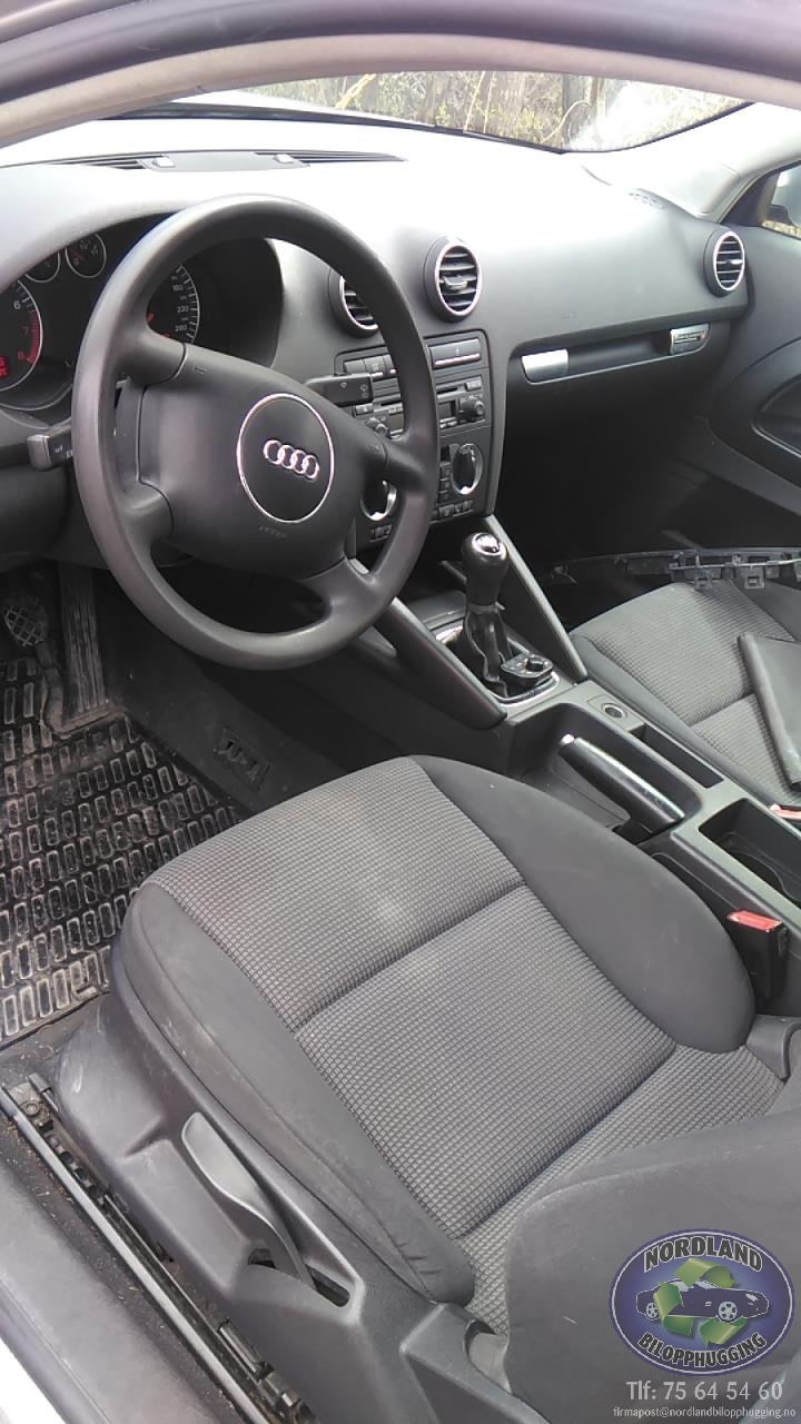 Audi A3 2003-2008 (Type II, Fase 1) delebil , Motorkode: BGU, Girkassekode: 