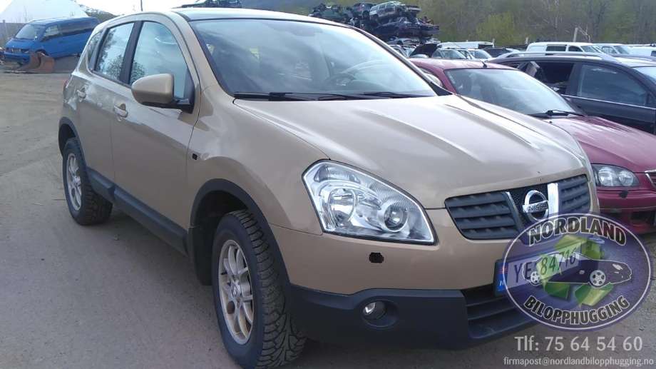 Nissan Qashqai, 2007-2010 (Type I, Fase 1)  delebil , Motorkode: K9K