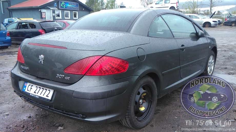 Peugeot 307 2001-2004 (Fase 1) , Motorkode: NFU, Girkassekode: 