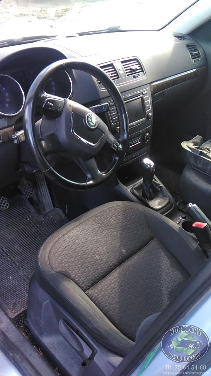Škoda Yeti 2009-2013 (Fase 1) delebil , Motorkode: CFH, Girkassekode: 