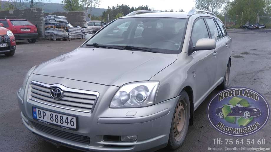 Toyota Avensis, 2003-2008 (Type II)  delebil , Motorkode: 1CD-FTV