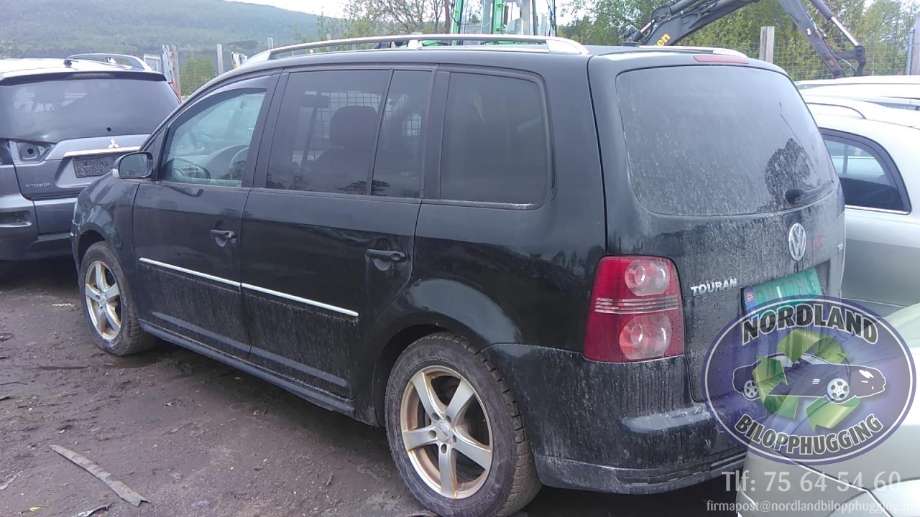 VW Touran 2007-2010 (Type I, Fase 2) delebil , Motorkode: BLS, Girkassekode: 