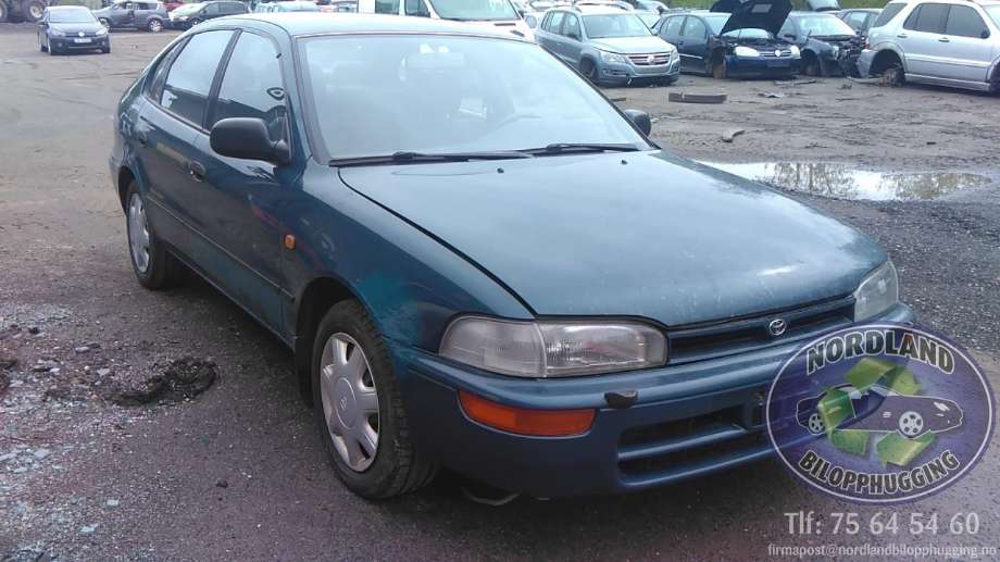 Toyota Corolla 1993-1997 delebil , Motorkode: 4E-FE, Girkassekode: 